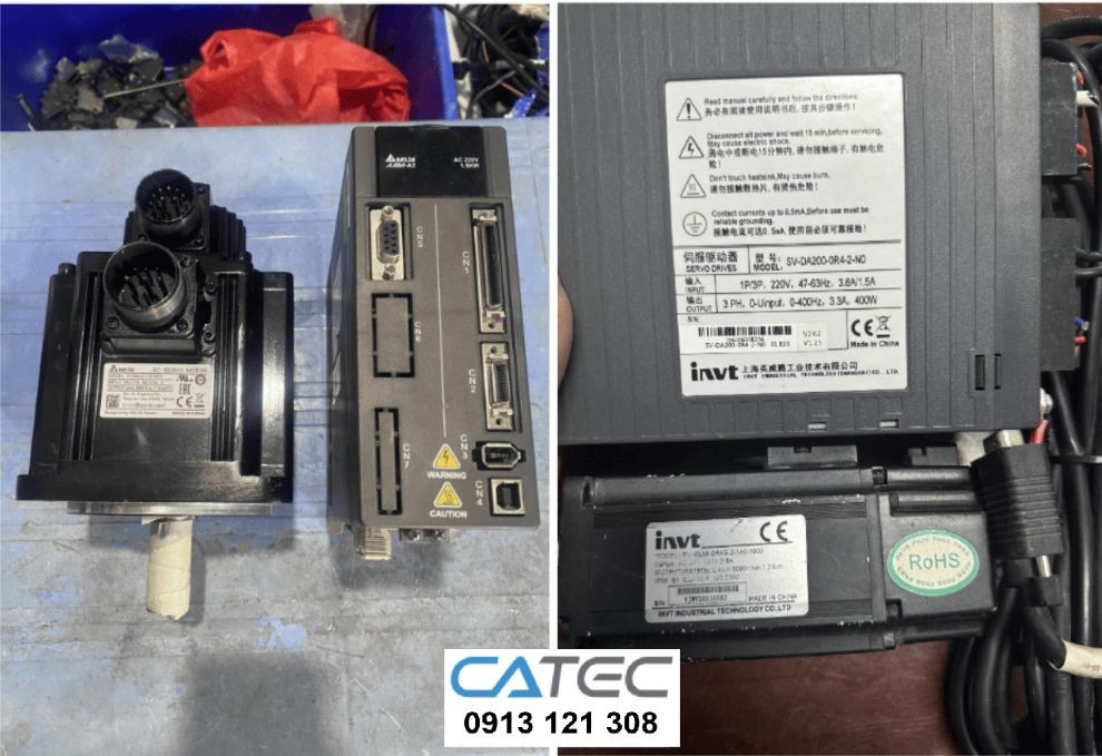 Địa Chỉ Sửa Chữa AC servo INVT Lỗi Mất Nguồn, Màn hình Không hiển thị Bảo hành, Lắp Đặt Tại Nhà Máy    