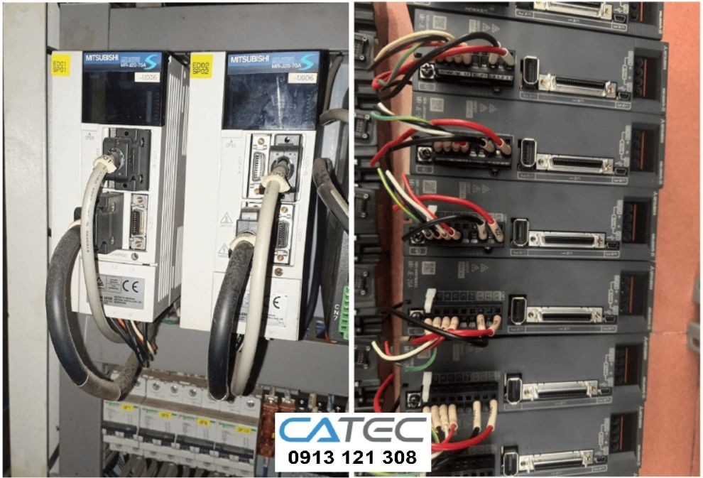 Địa Chỉ Sửa Chữa AC servo Mitsubishi Lỗi Mất Nguồn, Màn hình Không hiển thị Bảo hành, Lắp Đặt Tại Nhà Máy  