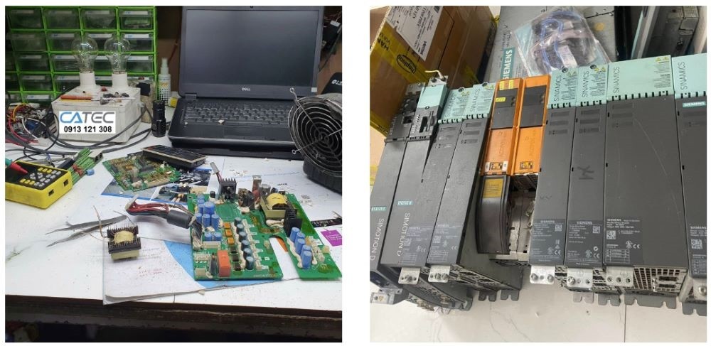 Chi phí sửa servo SIEMENS, Dịch vụ sửa servo SIEMENS lấy nhanh tại Catec Automation