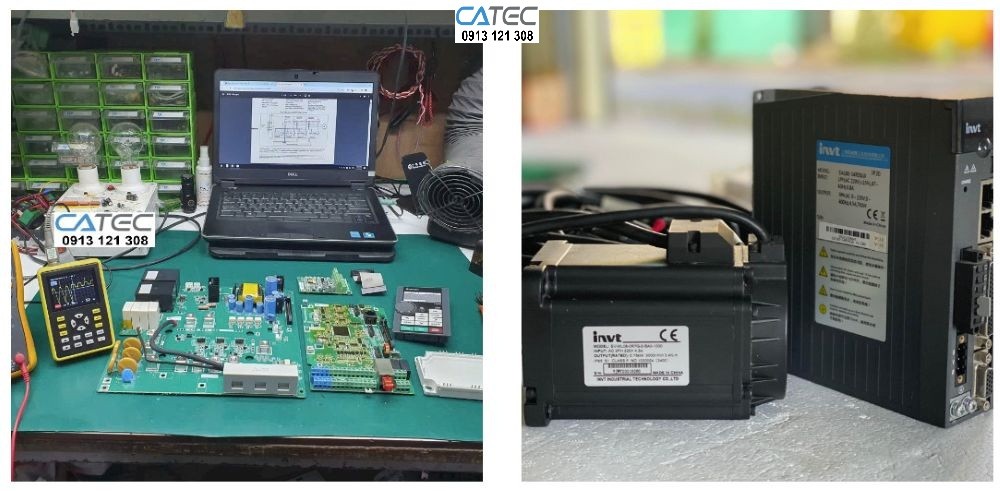 Công Ty Sửa chữa servo INVT Lỗi Mất nguồn, Không Lên nguồn, bảo hành linh kiện hãng
