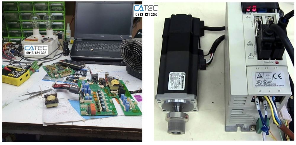 Sửa motor servo MITSUBISHI chuyên nghiệp uy tín tiết kiệm chi phí tại CATEC