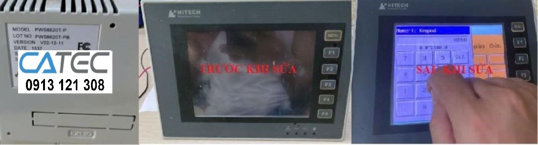 Chuyên sửa lỗi chương trình, bảng mã HMI Hitech PWS 6700T-P, 6700T-N chính hãng