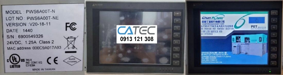Chuyên sửa lỗi chương trình, bảng mã HMI Hitech PWS 6700T-P, 6700T-N chính hãng