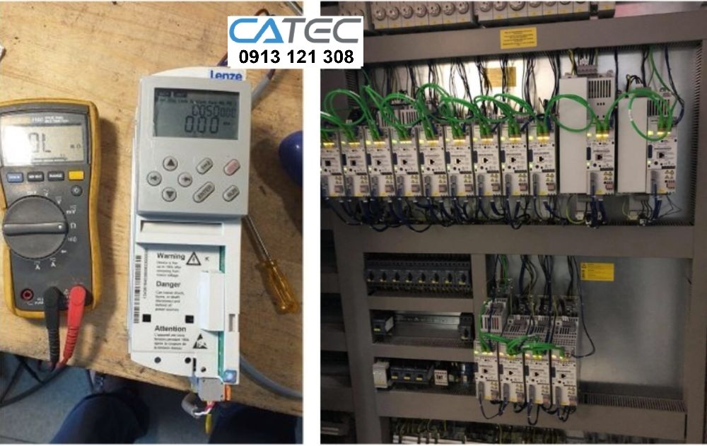 Trung tâm chuyên cung cấp dịch vụ sửa AC servo LENZE báo hành đến 6 tháng, giá tốt