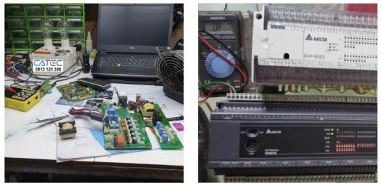 Công Ty Sửa Chữa PLC Delta Lỗi Mất Nguồn, Hỏng Nguồn, Cháy IC