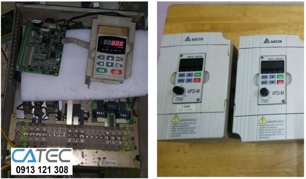 Nhận sửa chữa tất cả dòng biến tần Delta – Bảo hành 3–6 tháng