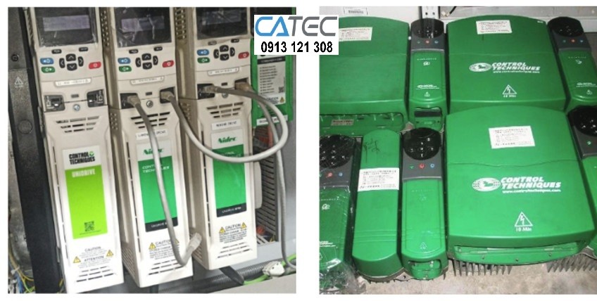 Sửa chữa khắc phục lỗi biến tần Control Techniques bảo hành lâu dài tại Catec