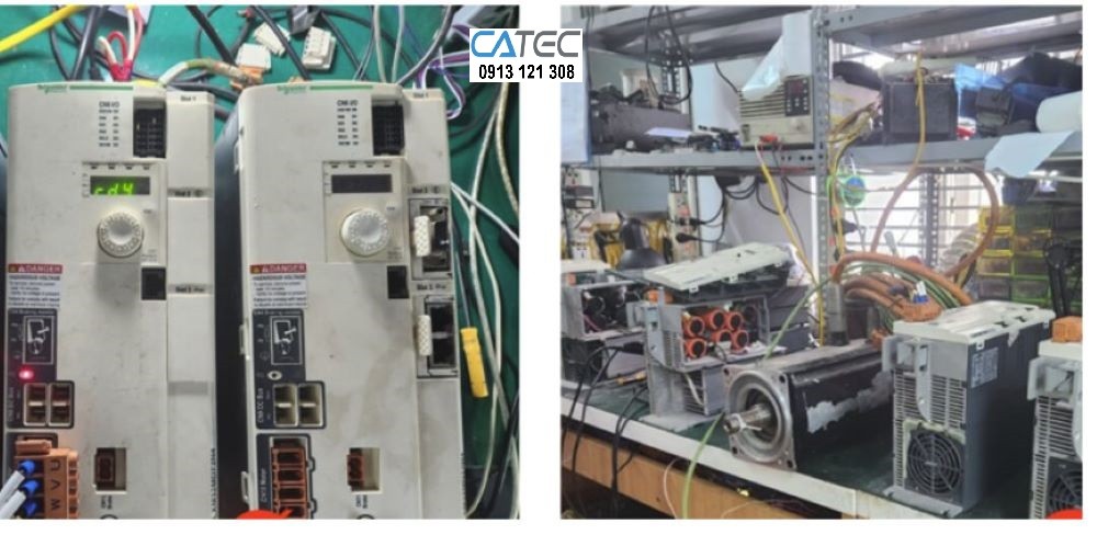 Servo hiệu SCHNEIDER bị lỗi và cách sửa chữa để servo hoạt động trở lại