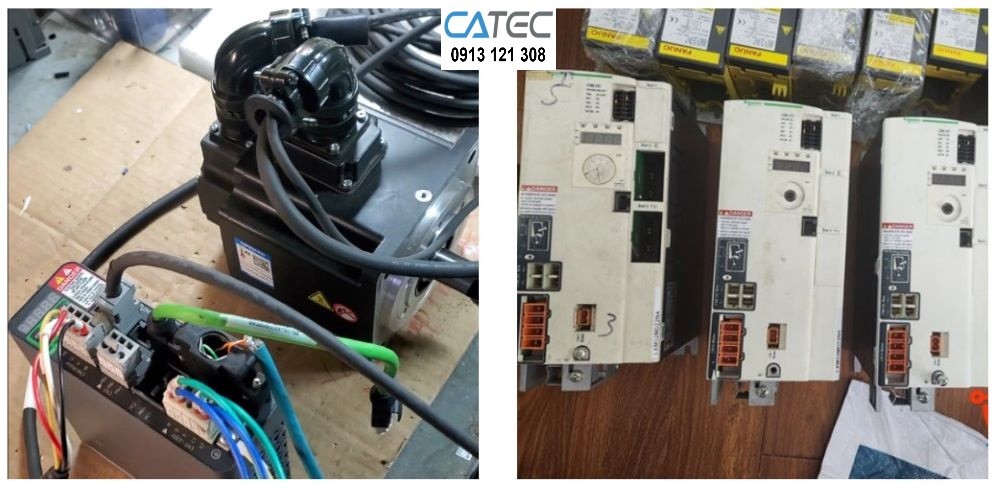 Sửa chữa AC servo hãng Schneider Uy tín, Giá tốt chỉ có tại Catec