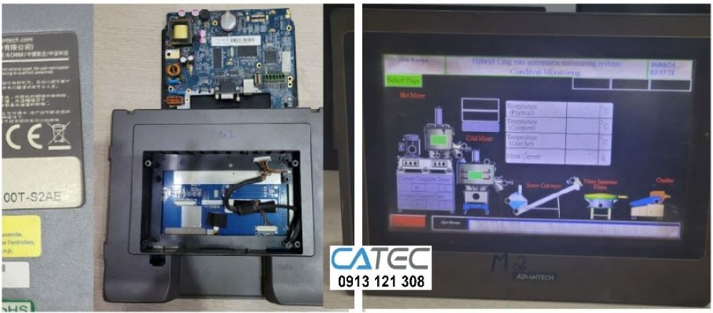 Sửa HMI Advantech Chuyên Nghiệp | Thay Màn Hình Cảm Ứng & LCD Chính Hãng