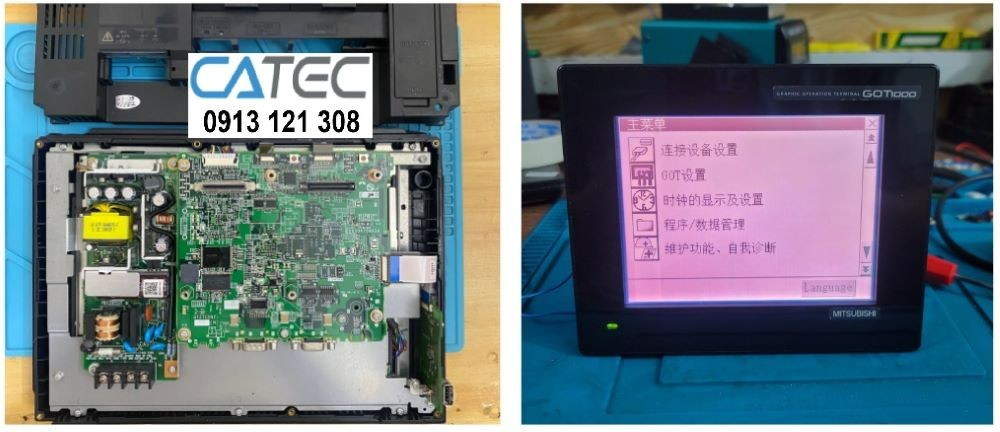 Địa Chỉ Sửa Màn Hình Mitsubishi Lỗi Cảm Ứng, Thay LCD Chính Hãng Trong Ngày