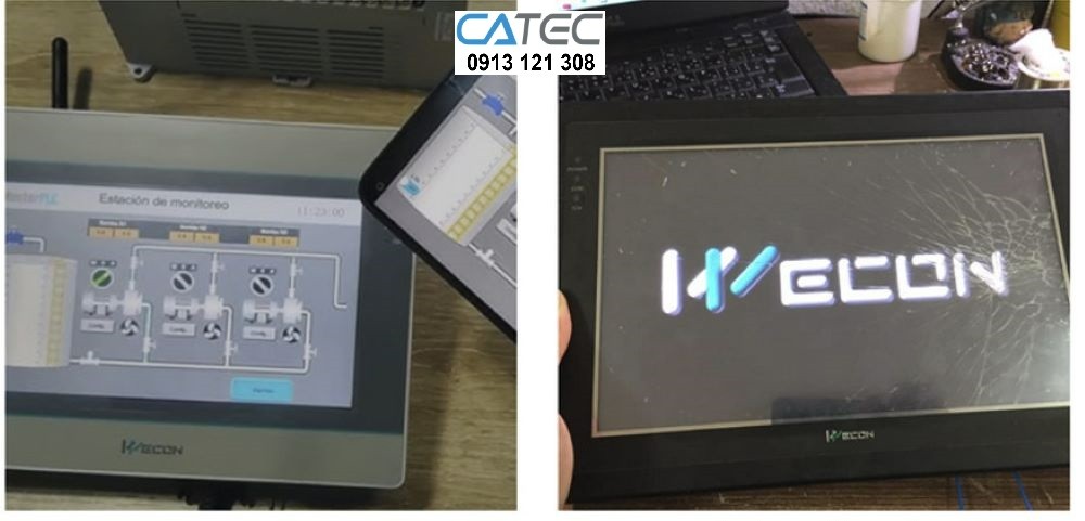 Bảo Hành & Sửa Màn Hình Cảm Ứng Wecon 4.3 Inch Lỗi Loang Mờ Giá Tốt