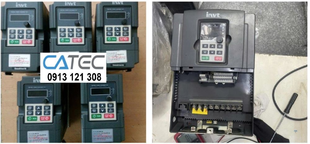 Catec chuyên sửa biến tần INVT hư hỏng phần cứng, kỹ sư 12 năm kinh nghiệm