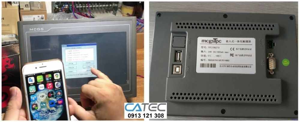 bảo hành và sửa chữa màn hình hmi mcgs
