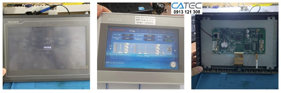 Chuyên sửa màn hình HMI MCGS bị nhòe, mờ không thấy rõ – Cam kết linh kiện chính hãng 100%, giá tốt, sửa nhanh lấy liền