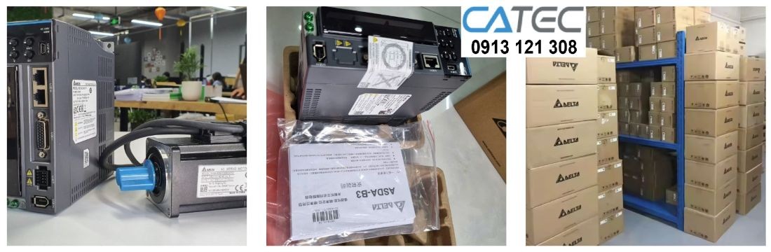 Driver Delta ASD-B3-0421-L, Bộ điều khiển servo 400W, 1 pha 220V
