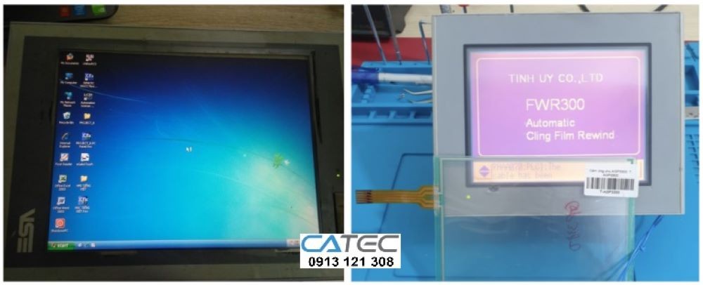 Nguyên Nhân Và Cách Sửa Màn Hình HMI Siemens Bị Loang, Mờ, LCD Bị Vỡ