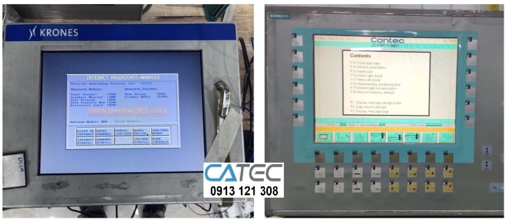 Nguyên Nhân Và Cách Sửa Màn Hình HMI Siemens Bị Loang, Mờ, LCD Bị Vỡ