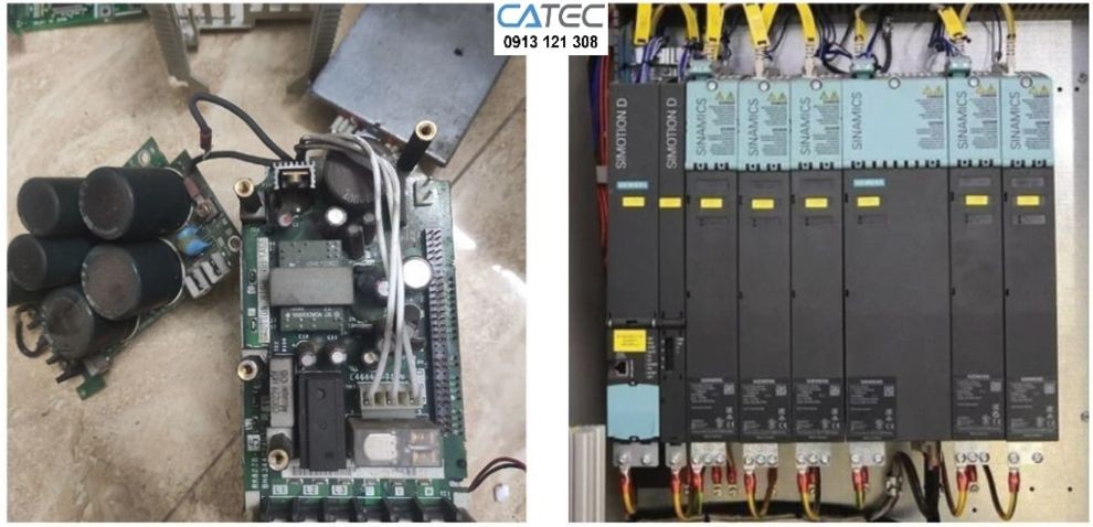 Địa Chỉ Sửa Chữa AC servo Siemens Lỗi Mất Nguồn, Màn hình Không hiển thị Bảo hành, Lắp Đặt Tại Nhà Máy