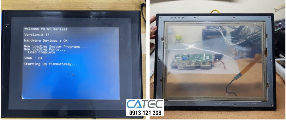 Khắc Phục Màn Hình Omron 7 Inch Bị Mờ, Loang Hình Nhanh Chóng – Nhận Máy Ngay
