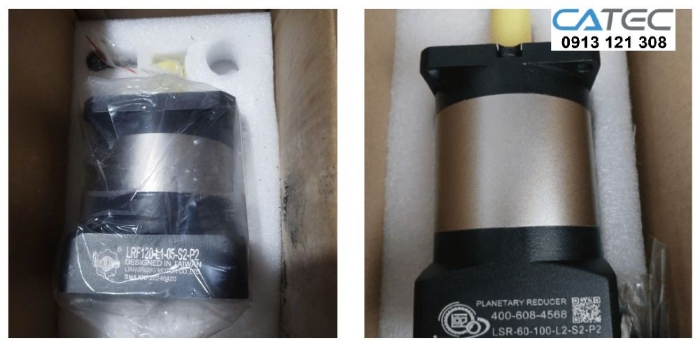 Hộp Giảm Tốc Servo 400W Tỉ Lệ 1/5 (1:5) Chính Hãng – Tăng Mô-Men Xoắn, Đảm Bảo Độ Chính Xác Cao