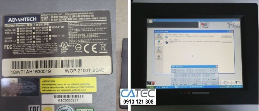 Nơi Khắc Phục Sửa Chữa Màn Hình Advantech 10 Inch Lỗi Hiển Thị Loang Mờ Giá Rẻ, Uy Tín