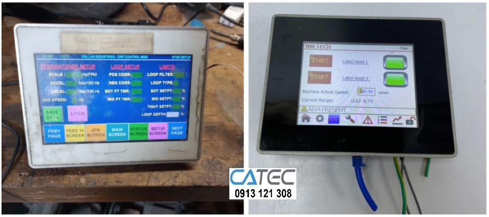 Dịch Vụ Khắc Phục Lỗi Màn Hình HMI Uniop Etop – Thay Cảm Ứng & LCD Bảo Hành Tốt
