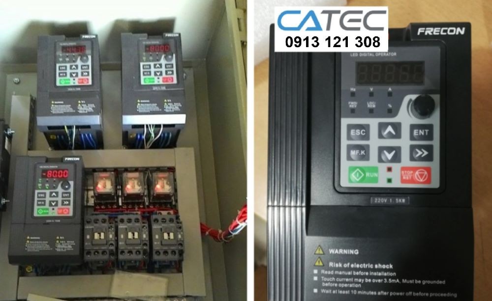 Công Ty Sửa Chữa Biến Tần Frecon uy tín Bảo hành, Lắp Đặt tận nơi Tại Nhà Máy