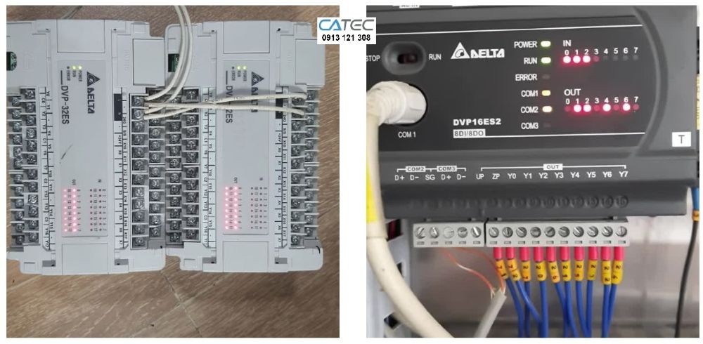 Chuyên Sửa Bộ Lập Trình PLC Delta DVP14SS, DVP10SX, DVPES2, DVP28SV, DVP20SX2 Uy Tín