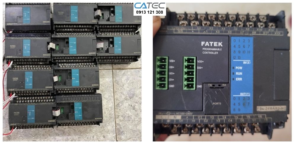 Sửa PLC Fatek Không RUN, Báo Lỗi - Kiểm Tra CPU, Nguồn Và Chương Trình PLC