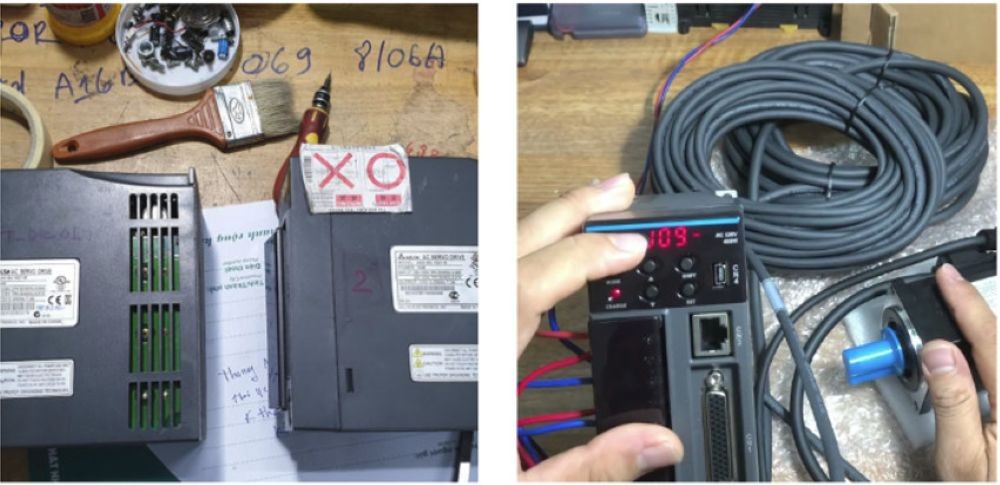 Sửa AC servo Delta lấy liền trong ngày uy tín toàn quốc