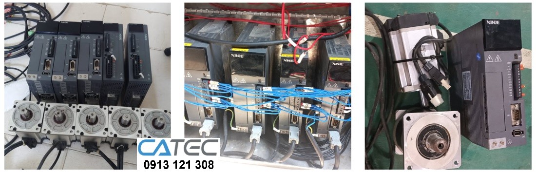 Kiểm tra và sửa chữa servo Xinje lỗi nguồn, bảo hành 6 tháng