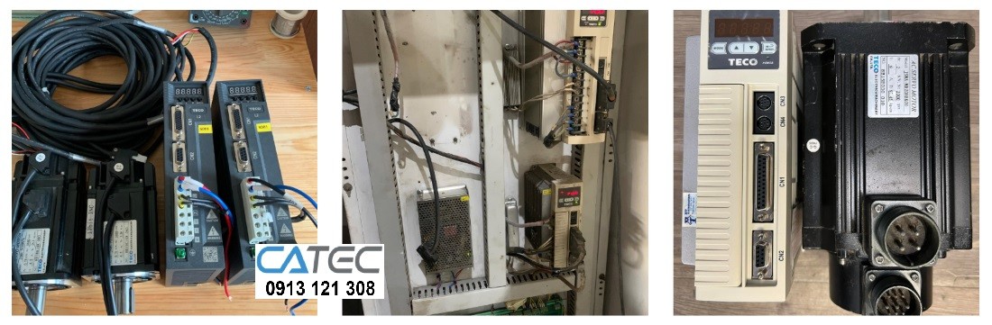 Kiểm tra và sửa chữa servo Teco lỗi nguồn, bảo hành 6 tháng