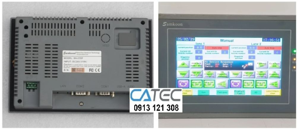 Dịch Vụ Sửa Lỗi Cảm Ứng HMI Samkoon SA-4.3A Serial 7430 Chuyên Nghiệp, Nhận Sửa Toàn Quốc