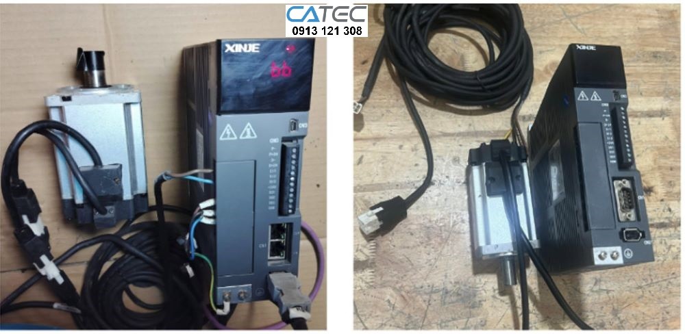 Kiểm tra và sửa chữa servo Xinje lỗi nguồn, bảo hành 6 tháng